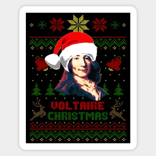 Voltaire Christmas Sticker